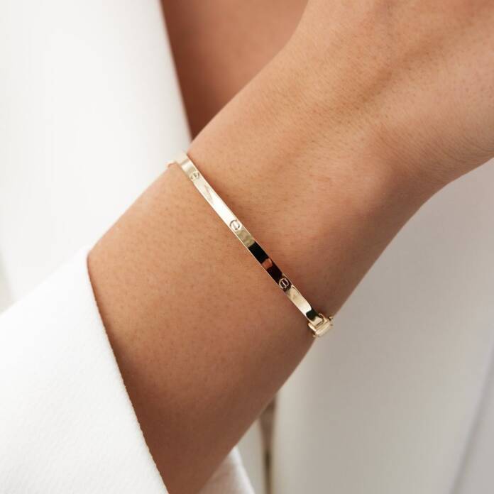 3 mm Cartier Kelepçe - 1