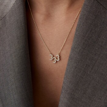 333 Taşlı Manifest Kolye - Tuana (1)