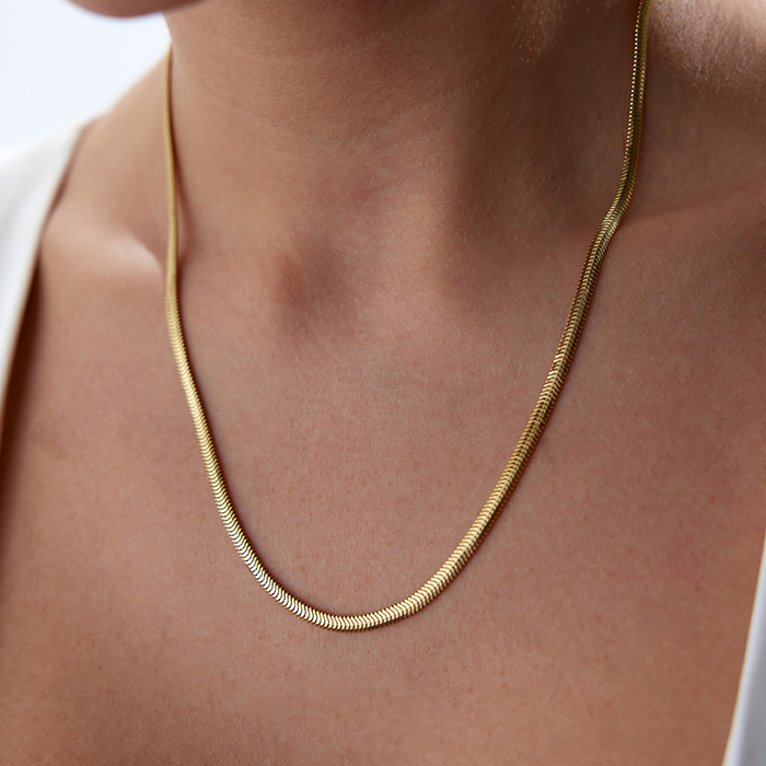 3.40 mm Gr Balık Sırtı Zincir - İstor