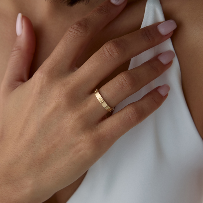 3.50 mm Love Kadın Alyans - Haskar (1)