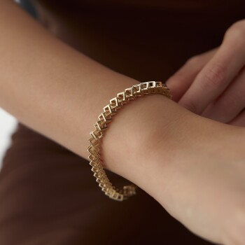 3D Küp Sıralı Bileklik - 3