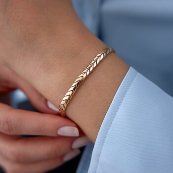 4 mm Füzyon Balık Sırtı Bileklik - Özer