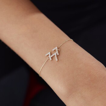 777 Taşlı Manifest Bileklik - 4