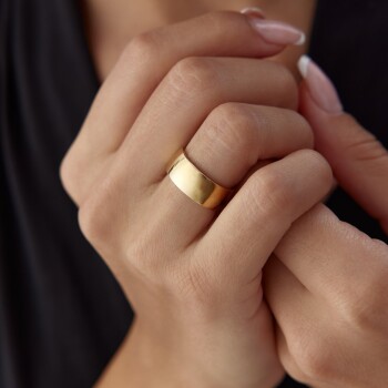 8.0 mm Orta Bombe Alyans - Tülay Alyans