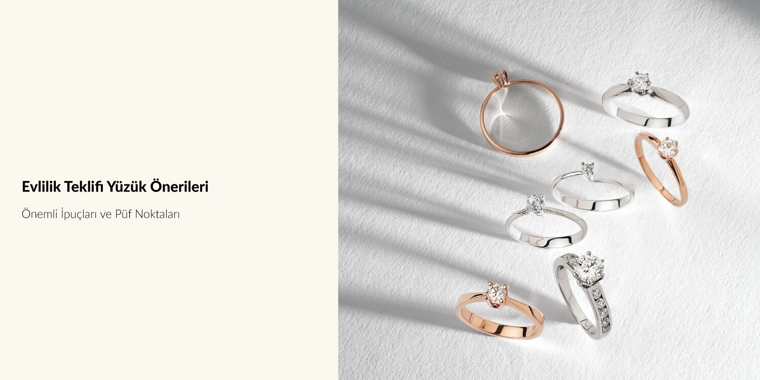 Evlilik Teklifi Yüzük Önerileri