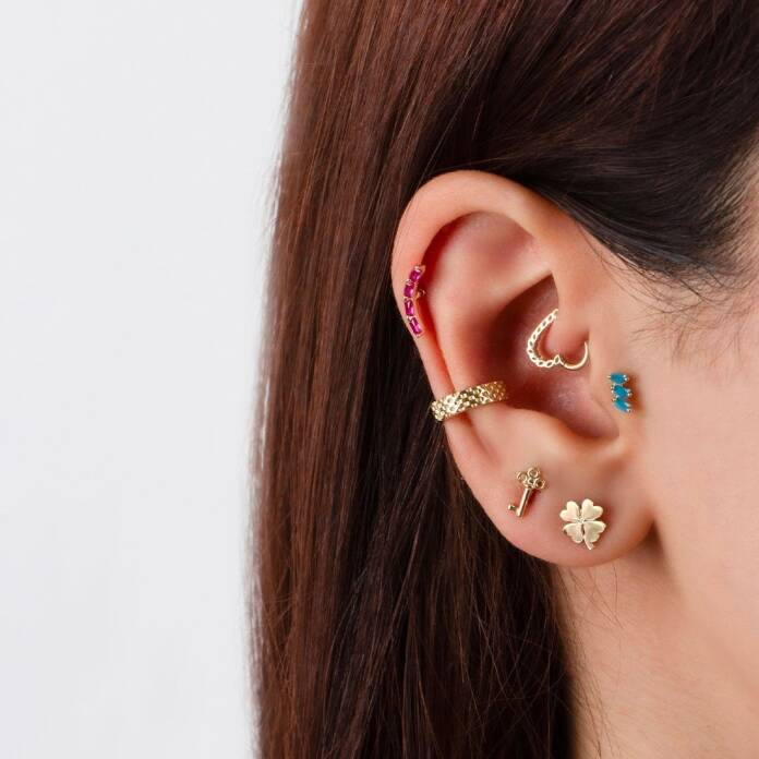 Ajur Kalp Helix Piercing - 2