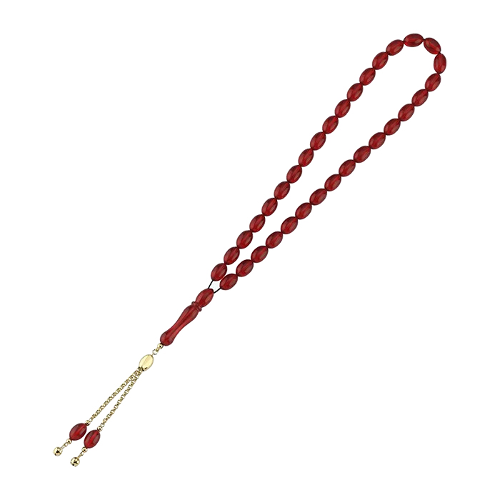 Akik Kehribar Altın Tesbih - Ali Altınbas