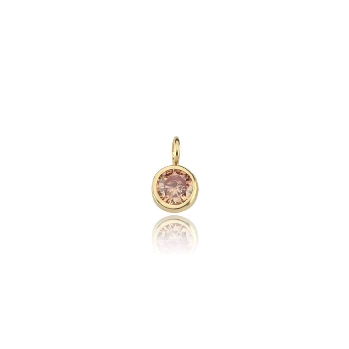 Akrep Burcu Citrine Charm - Simoro