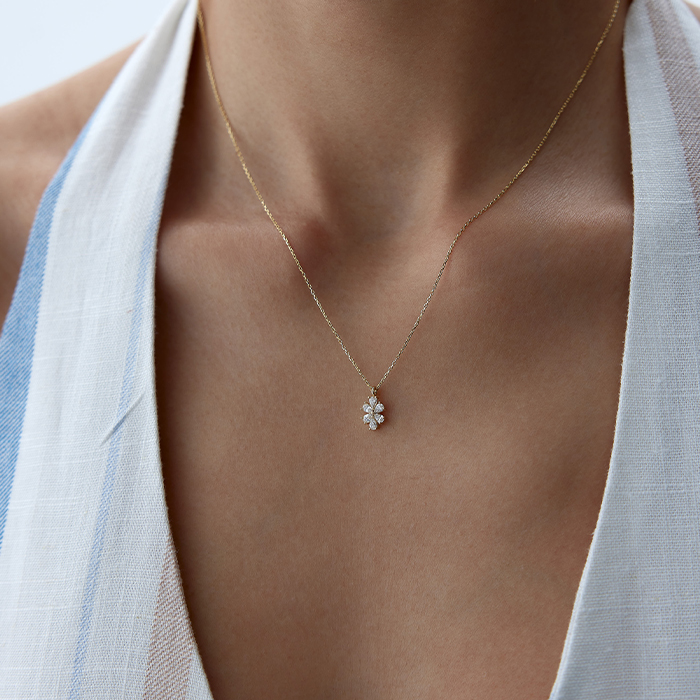 Altı Damla Şans Kolye - Alen (1)