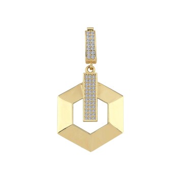 Altıgen Sallantılı Charm - Koçak