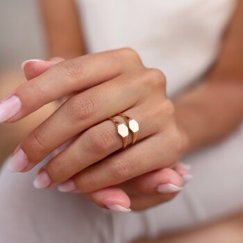 Altıgen Yüzük - Mazal (1)