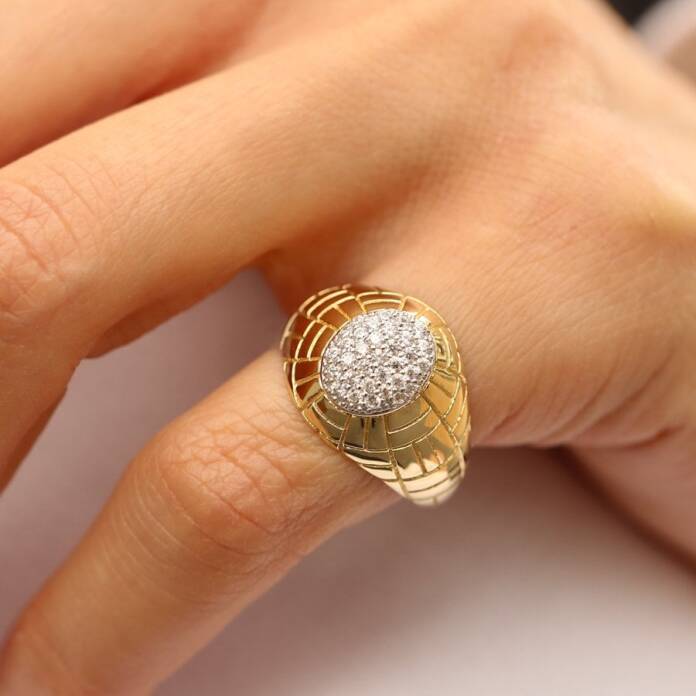 Alvin Taşlı Şovalye Yüzük - 2