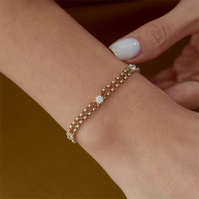 Anira Taşlı Bileklik - Mazal (1)