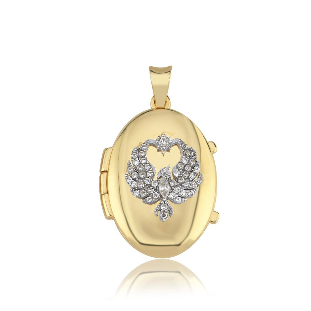 Anka Kapaklı Kolye Ucu - 1