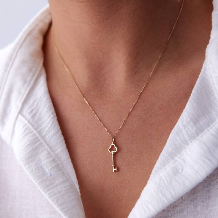 Antik Anahtar Kolye - 2