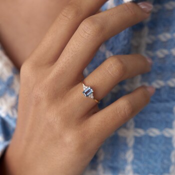 Aqua Baget Yüzük - Rayna (1)