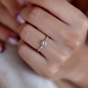 Aqua Flow Yüzük - Nüans