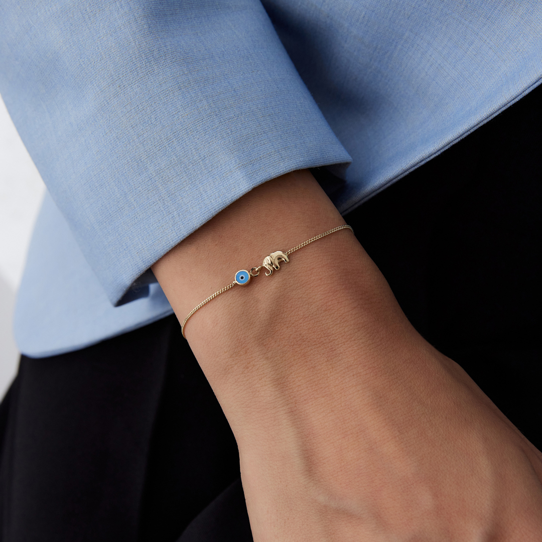 Aqua Mine Göz Fil Bileklik - 1