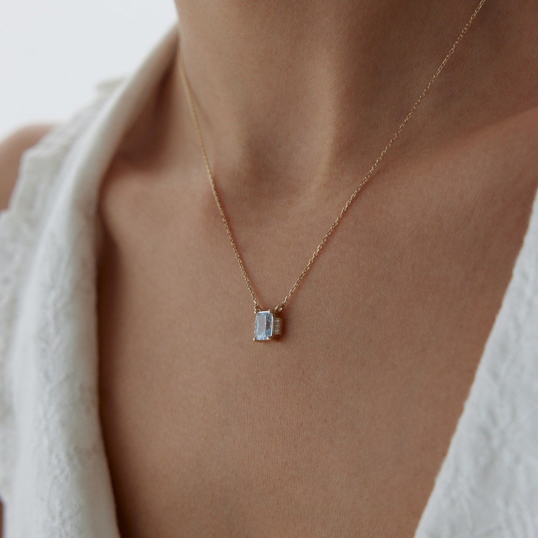 Aqua Spark Kolye - 2