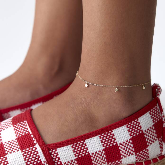 Aralıklı Yıldız Halhal - 3