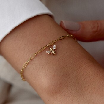 Arı Charm Bileklik - Alen (1)