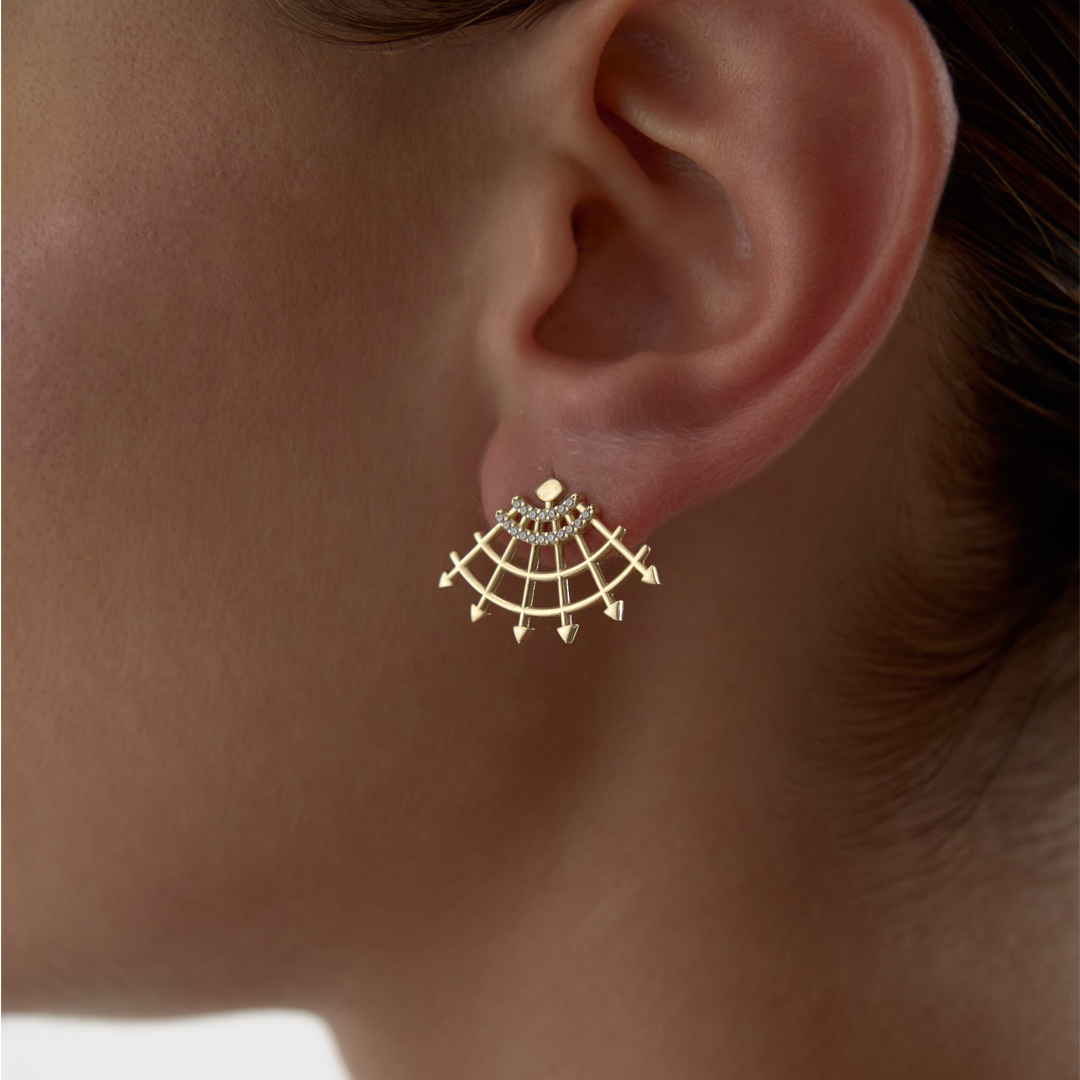 Arrow Glow Küpe - 2