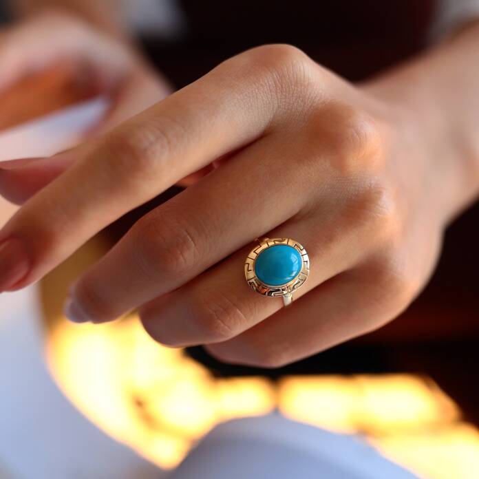 Asil Firuze Taşlı Yüzük - 1