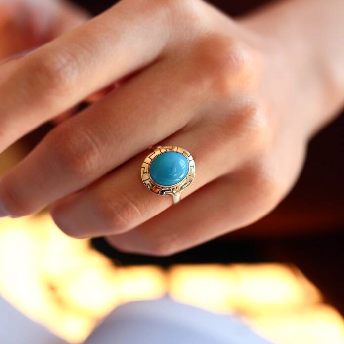 Asil Firuze Taşlı Yüzük - 2