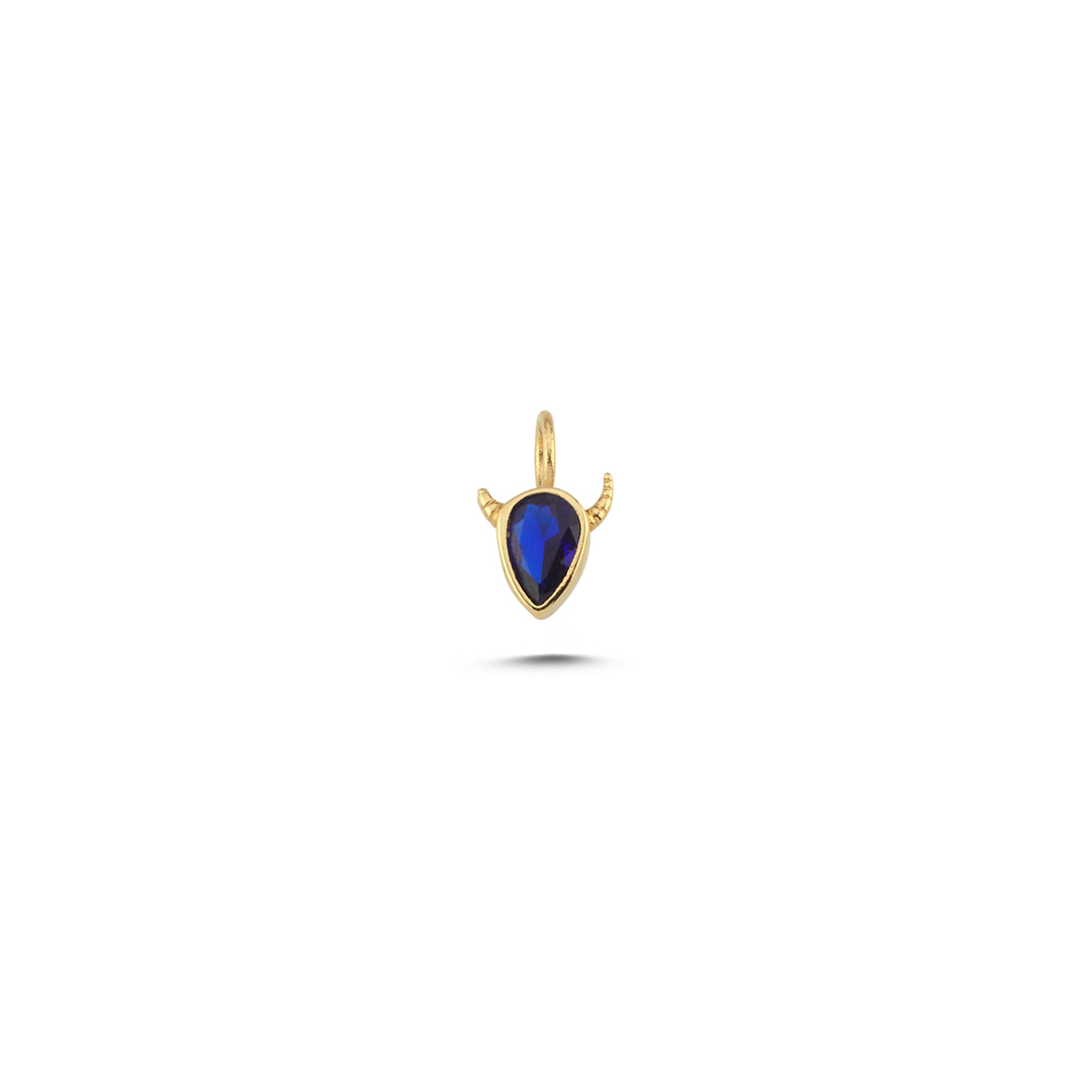 Asil Lacivert Taşlı Charm - 1