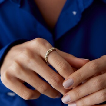 Asimetri Kirpi Yüzük - 3