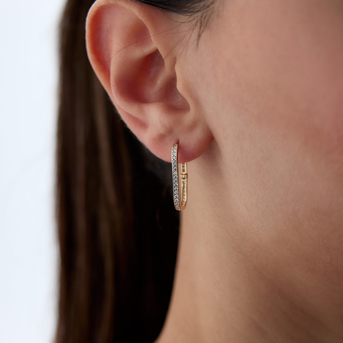 Ataç Su Yolu Sıvama Küpe - Nüans