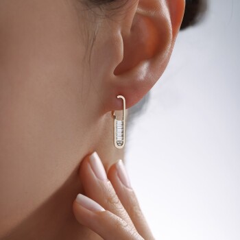 Ayna Çark Küpe - Rayna