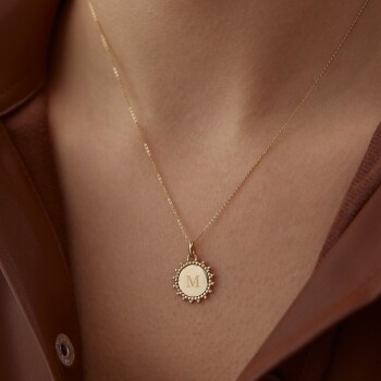 Ayna Plaka Kolye - Ador