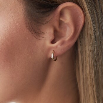 Baget Halka Küpe - Mazal