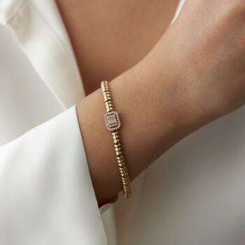 Baget Kalın Halka Bileklik - Özer (1)