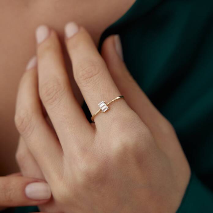 Baget Kesim Triplex Yüzük - 2