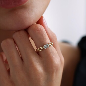 Baget Kilit Yüzük - Rayna