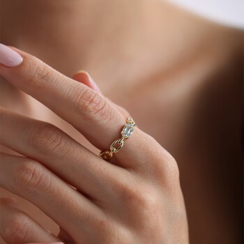 Baget Kilit Yüzük - Rayna (1)