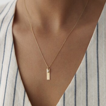 Baget Plaka Kolye - Rayna