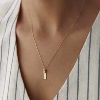 Baget Plaka Kolye - Rayna (1)