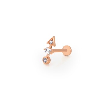 Baget Taş Ok Model Tragus Piercing - Alen