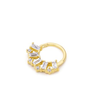 Baget Taşlı Helix Piercing - Alen