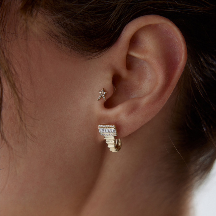 Baget Taşlı Naja Küpe - Cemart (1)