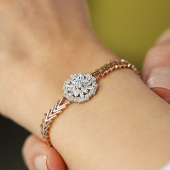 Baget Taşlı Tarz Bileklik - Alen