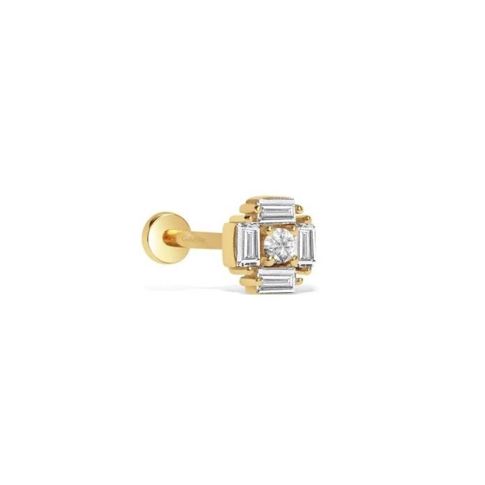 Baget Taşlı Zarif Tragus Piercing - 1