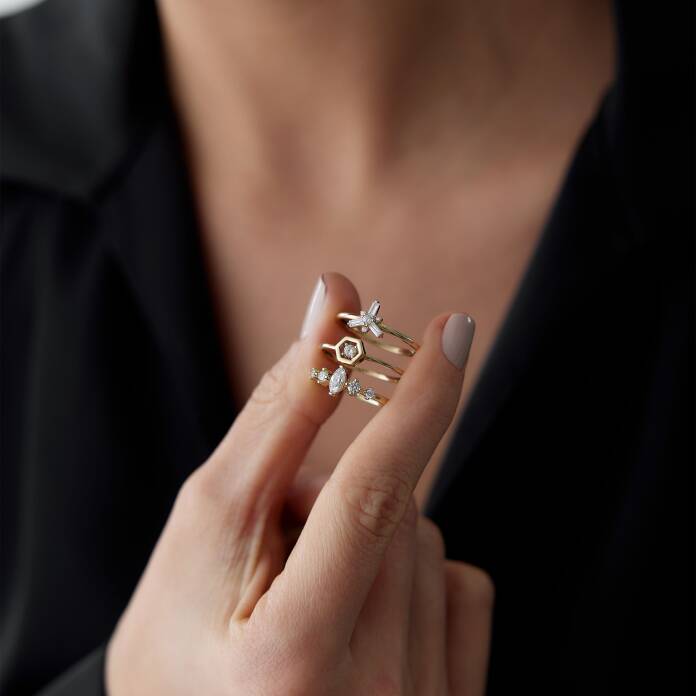 Baget Trio Yüzük - 3