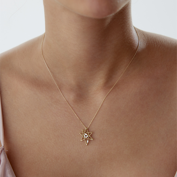 Baget Yıldız Kolye - Alen