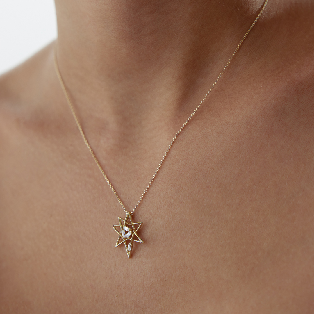 Baget Yıldız Kolye - 2