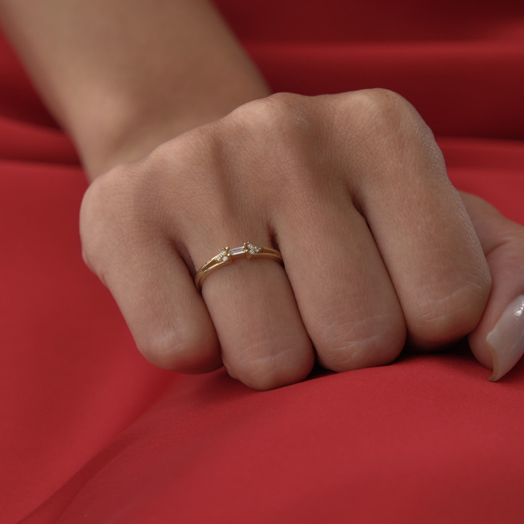 Bagetli Bridge Yüzük - 1