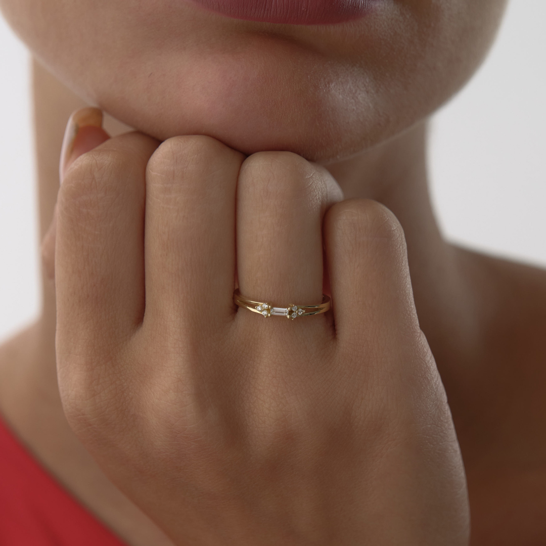 Bagetli Bridge Yüzük - 3